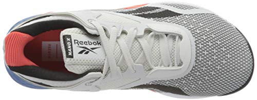 Reebok Nano X, Zapatillas de Deporte Mujer, Blanco/FLUBLU/VIVDOR, 41 EU