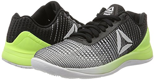 Reebok R Crossfit Nano 7.0, Zapatillas de Running Unisex, Blanco (Cfg-White/Electric Flash/Black), 35.5 EU W