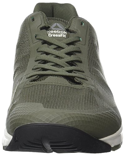 Reebok R Crossfit Speed TR 2.0, Zapatillas de Gimnasia para Hombre, Verde (Hero-Hunter Green/Coal/Chalk), 38.5 EU