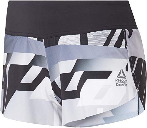 Reebok RC Knw AMRAP Pantalónes Cortos, Mujer, Gris (Sterling Grey), L Reebok RC Knw AMRAP Pantalónes Cortos, Mujer, Gris (Sterling Grey), L