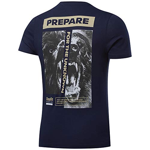 Reebok RC Prepare tee Camiseta, Hombre, vecnav, L Reebok RC Prepare tee Camiseta, Hombre, vecnav, L