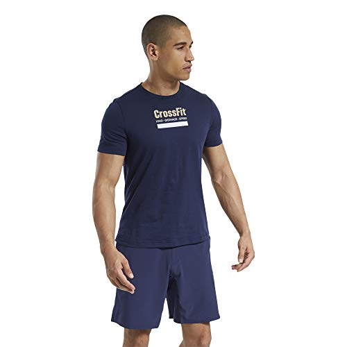 Reebok RC Prepare tee Camiseta, Hombre, vecnav, L