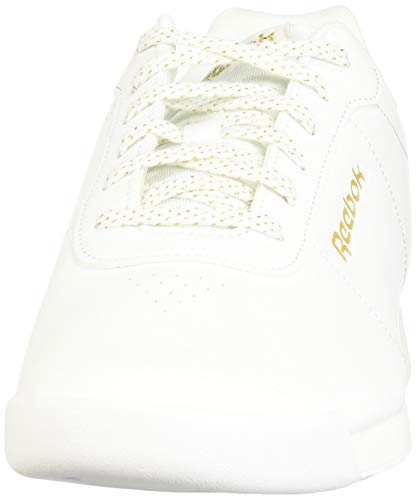 Reebok Royal Charm, Zapatillas de Deporte Interior Mujer, Blanco (White/Gold Metallic 000), 37 1/3 EU