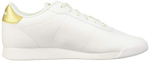 Reebok Royal Charm, Zapatillas de Deporte Interior Mujer, Blanco (White/Gold Metallic 000), 37 1/3 EU