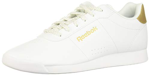 Reebok Royal Charm, Zapatillas de Deporte Interior Mujer, Blanco (White/Gold Metallic 000), 37 1/3 EU