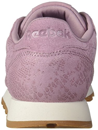 Reebok Women's Classic Leather Walking Shoe, Exotics-Infused Lilac/cha, 8 M US