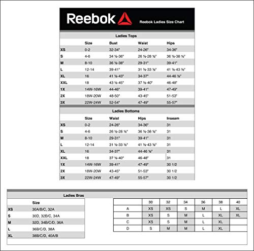 Reebok Women's Compression Running Shorts - High Waisted Performance Workout Bike Short