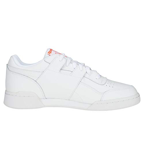 Reebok Workout Plus Mu, Zapatillas para Hombre, Blanco (White/Bright Lava 0), 42 EU