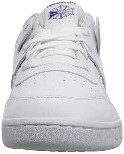 Reebok Workout Plus, Zapatillas de Deporte para Hombre, Blanco (white/royal), 40 EU (6.5 UK)