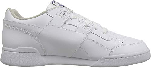 Reebok Workout Plus, Zapatillas de Deporte para Hombre, Blanco (white/royal), 40 EU (6.5 UK)