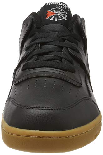 Reebok Workout Plus, Zapatillas para Hombre, Negro (Black/Carbon/Classic Red Royal-Gum 0), 44 EU