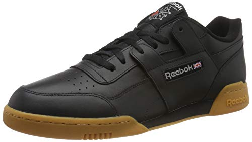 Reebok Workout Plus, Zapatillas para Hombre, Negro (Black/Carbon/Classic Red Royal-Gum 0), 44 EU