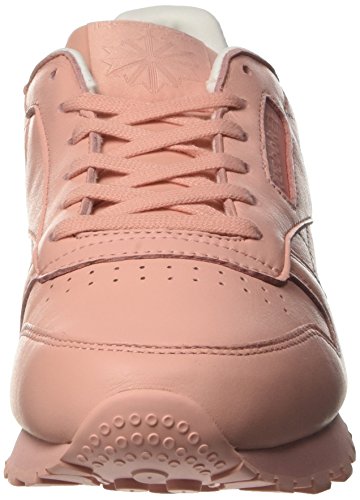 Reebok X Spirit Classic Leather, Zapatillas Mujer, Rosa (Pink Bd2771), 36 EU