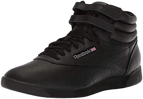 Reebok Zapatos para caminar Freestyle Hi para mujer, negro (Negro), 35 EU Reebok Zapatos para caminar Freestyle Hi para mujer, negro (Negro), 35 EU