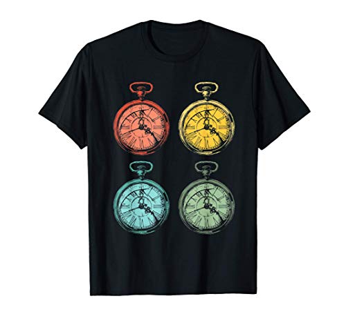 Regalo de relojería Relojes de bolsillo para relojes de puls Camiseta