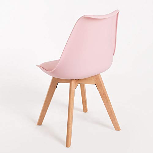 Regalos Miguel - Sillas Comedor - Silla Synk Basic - Rosa - Envío Desde España