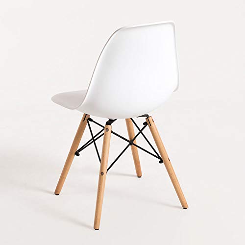 Regalos Miguel - Sillas Comedor - Silla Tower Basic - Blanco - Envío Desde España