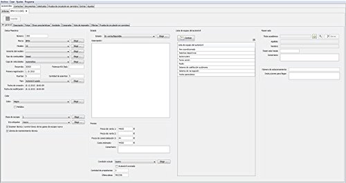 Registro de ventas de automóviles [clave de producto, sin disco]