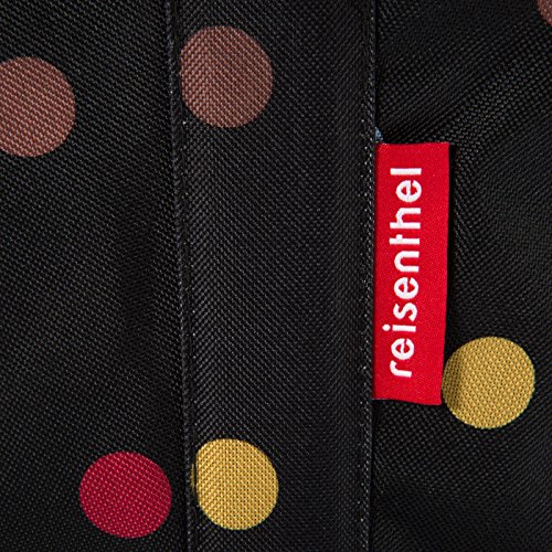 Reisenthel Carrybag, Cesta de la Compra, dots / negro con puntos multicolores, BK7009 Reisenthel Carrybag, Cesta de la Compra, dots / negro con puntos multicolores, BK7009