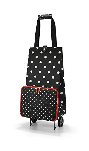 reisenthel foldabletrolley mixed dots Bolsa de viaje 66 centimeters 30 Negro (Mixed Dots)