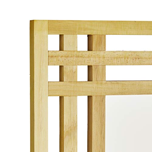 Relaxdays 10020483 Espejo, Madera de Pino, 70 x 50 x 2 cm Relaxdays 10020483 Espejo, Madera de Pino, 70 x 50 x 2 cm