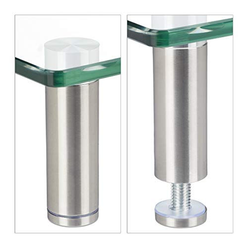 Relaxdays Soporte Monitor, Elevador Pantalla Ordenador, Portátil, Ajustable, Cristal, 1 Ud, 56 x 24 cm, Transparente Relaxdays Soporte Monitor, Elevador Pantalla Ordenador, Portátil, Ajustable, Cristal, 1 Ud, 56 x 24 cm, Transparente