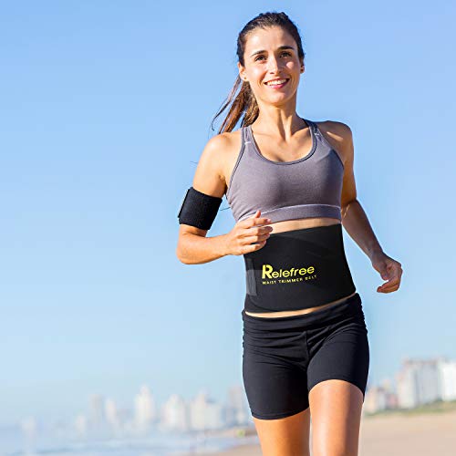 Relefree Faja Reductora Adelgazante, Adjustable Adelgazar Faja para la Cintura/Espalda/Lumbar Faja de Neopreno con Pegar (Fitness Hombre/Mujer Disponible) 1 Relefree Faja Reductora Adelgazante, Adjustable Adelgazar Faja para la Cintura/Espalda/Lumbar Faja de Neopreno con Pegar (Fitness Hombre/Mujer Disponible) 1