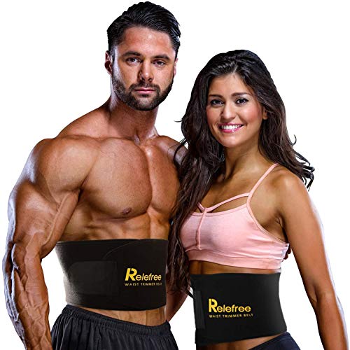 Relefree Faja Reductora Adelgazante, Adjustable Adelgazar Faja para la Cintura/Espalda/Lumbar Faja de Neopreno con Pegar (Fitness Hombre/Mujer Disponible) 1 Relefree Faja Reductora Adelgazante, Adjustable Adelgazar Faja para la Cintura/Espalda/Lumbar Faja de Neopreno con Pegar (Fitness Hombre/Mujer Disponible) 1