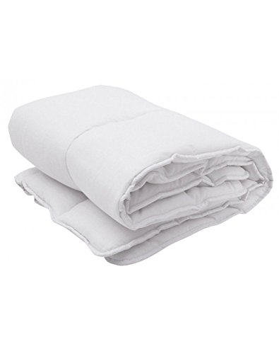 Relleno para funda nórdica para cuna 60x120 color blanco 300 gr antialérgico tacto pluma 100x120 cm fabricado en España