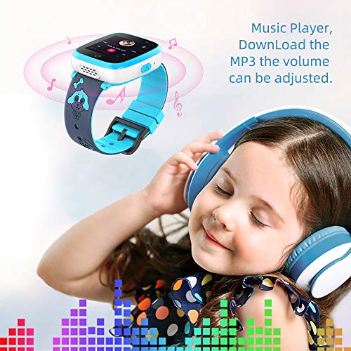 Reloj Inteligente para Niños de 2 Cámaras con Juegos de Música - 1.54 Pantalla Táctil en Color SOS Relojes Inteligentes Llamadas Bidireccionales Despertador 3-12 Años Cumpleaños de Estudiantes Reloj Inteligente para Niños de 2 Cámaras con Juegos de Música - 1.54 Pantalla Táctil en Color SOS Relojes Inteligentes Llamadas Bidireccionales Despertador 3-12 Años Cumpleaños de Estudiantes