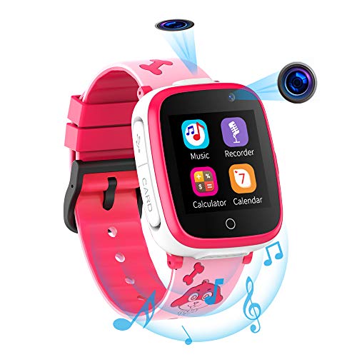 Reloj Inteligente para Niños de 2 Cámaras con Juegos de Música - 1.54 Pantalla Táctil en Color SOS Relojes Inteligentes Llamadas Bidireccionales Despertador 3-12 Años Cumpleaños de Estudiantes Reloj Inteligente para Niños de 2 Cámaras con Juegos de Música - 1.54 Pantalla Táctil en Color SOS Relojes Inteligentes Llamadas Bidireccionales Despertador 3-12 Años Cumpleaños de Estudiantes