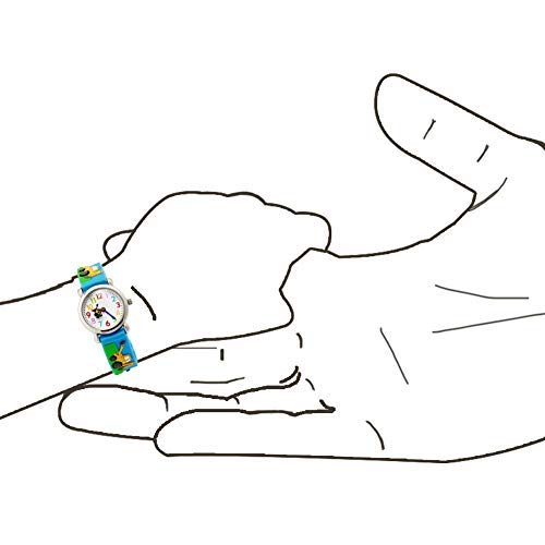 Reloj para Niños de Vinmori, Reloj de Cuarzo con Dibujos Animados Bonitos en 3D Resistente al Agua. Regalo para Chicos, Niños y Niñas (Remolque Azul) Reloj para Niños de Vinmori, Reloj de Cuarzo con Dibujos Animados Bonitos en 3D Resistente al Agua. Regalo para Chicos, Niños y Niñas (Remolque Azul)