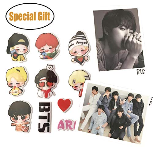 ReNice BTS Bangtan Boys V Suga El mismo estilo Vintage Pendientes de plata con 1 etiqueta engomada 3D 2 BTS Lemo Cardfor A.R.M.Y (Estilo-2) ReNice BTS Bangtan Boys V Suga El mismo estilo Vintage Pendientes de plata con 1 etiqueta engomada 3D 2 BTS Lemo Cardfor A.R.M.Y (Estilo-2)