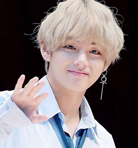 ReNice BTS Bangtan Boys V Suga El mismo estilo Vintage Pendientes de plata con 1 etiqueta engomada 3D 2 BTS Lemo Cardfor A.R.M.Y (Estilo-2) ReNice BTS Bangtan Boys V Suga El mismo estilo Vintage Pendientes de plata con 1 etiqueta engomada 3D 2 BTS Lemo Cardfor A.R.M.Y (Estilo-2)