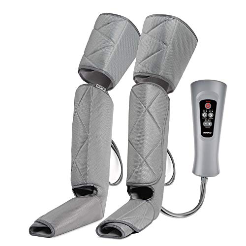 RENPHO Masajeador de Piernas, Compresión de Aire en Las Piernas Para Masaje de Los Pies de la Pantorrilla con Control Manual 6 Modos 4 Intensidades, Ayuda a Aliviar la Hinchazón y Los Dolores Edema RENPHO Masajeador de Piernas, Compresión de Aire en Las Piernas Para Masaje de Los Pies de la Pantorrilla con Control Manual 6 Modos 4 Intensidades, Ayuda a Aliviar la Hinchazón y Los Dolores Edema