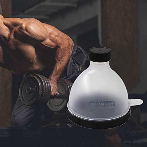 REOOHOUSE Embudo de polvo de proteína de almacenamiento suplemento para botella coctelera BCAA Creatina (embudo - 2 unidades) REOOHOUSE Embudo de polvo de proteína de almacenamiento suplemento para botella coctelera BCAA Creatina (embudo - 2 unidades)
