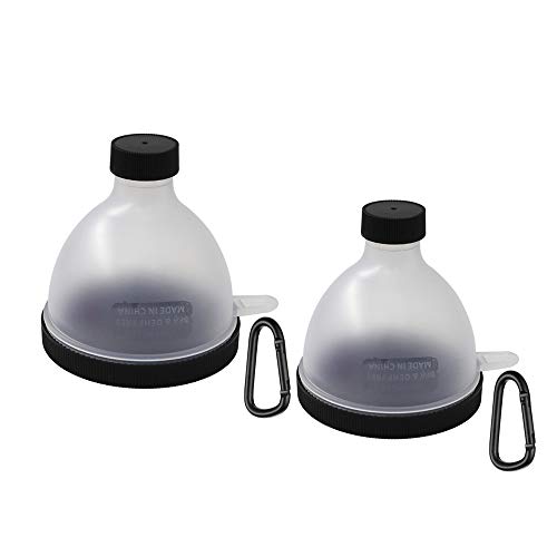 REOOHOUSE Embudo de polvo de proteína de almacenamiento suplemento para botella coctelera BCAA Creatina (embudo - 2 unidades) REOOHOUSE Embudo de polvo de proteína de almacenamiento suplemento para botella coctelera BCAA Creatina (embudo - 2 unidades)