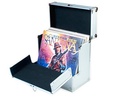 Caja Porta Disco 12 Pul Lp Vinilos Con Agarre Encastrable