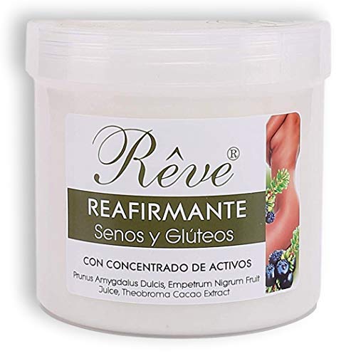 REVE Crema reafirmante corporal, senos y glĂșteos - 500 ml - Crema antiestrĂas embarazo - Ideal pechos, busto, posparto y estrĂas - Restaura la firmeza en la piel - CosmĂ©tica de calidad sin parabenes. REVE Crema reafirmante corporal, senos y glĂșteos - 500 ml - Crema antiestrĂas embarazo - Ideal pechos, busto, posparto y estrĂas - Restaura la firmeza en la piel - CosmĂ©tica de calidad sin parabenes.