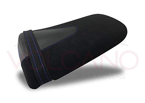 Revestimiento de asiento de neopreno antideslizante para CBR 600 RR 2005-2006 (H017C) (costuras azul) Revestimiento de asiento de neopreno antideslizante para CBR 600 RR 2005-2006 (H017C) (costuras azul)