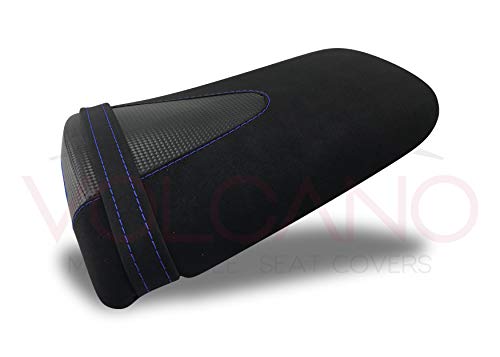 Revestimiento de asiento de neopreno antideslizante para CBR 600 RR 2005-2006 (H017C) (costuras azul)