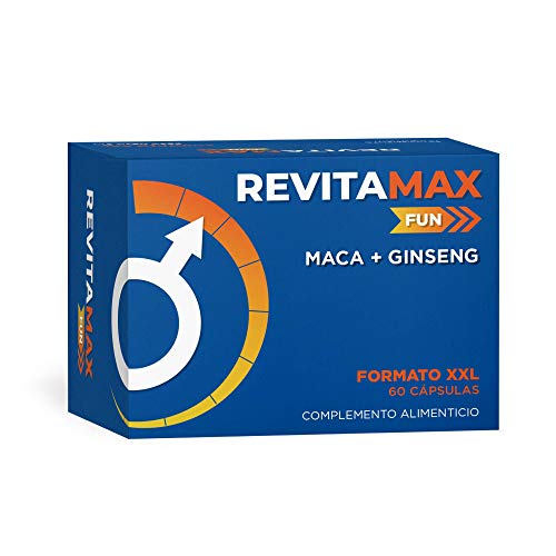 Revitamax Fun - Maca + Ginseng - 60 cápsulas