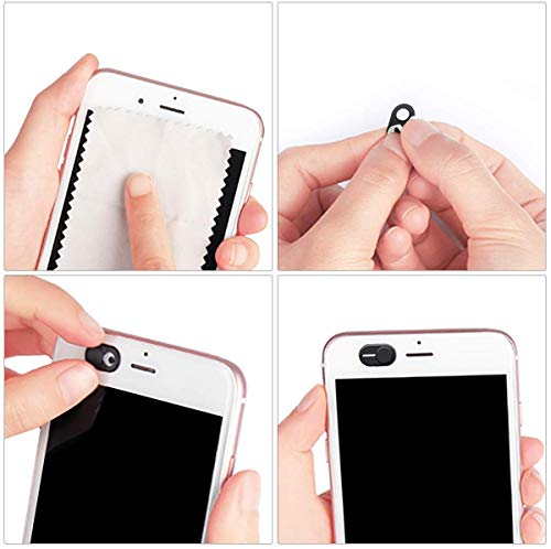 REY 10x Cubierta Webcam Cover Slider Diseño Ultra Fino, Anti-Hacker, Camera Cover Tapa Webcam para Ordenadores, PC, Portátiles, Tablets y Móviles REY 10x Cubierta Webcam Cover Slider Diseño Ultra Fino, Anti-Hacker, Camera Cover Tapa Webcam para Ordenadores, PC, Portátiles, Tablets y Móviles