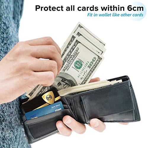 RFID Tarjeta, 2 Piezas-Tarjetas Anti RFID/NFC Protección de Tarjetas de Crédito Sin Contacto, RFID Blocker Permanentemente Valido, Ultrasottile e Facile Da Trasportare, Samfolk RFID Tarjeta, 2 Piezas-Tarjetas Anti RFID/NFC Protección de Tarjetas de Crédito Sin Contacto, RFID Blocker Permanentemente Valido, Ultrasottile e Facile Da Trasportare, Samfolk