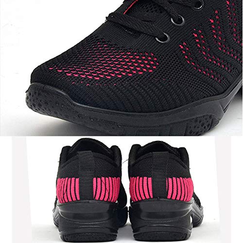 RHSML Zapatillas De Baile para Mujer Zapatos De Baile Cuadrados Modernos Danza para Mujeres para Entrenamiento Gimnasio Salón De Baile Chicas Jazz Zapatillas(39, Pink) RHSML Zapatillas De Baile para Mujer Zapatos De Baile Cuadrados Modernos Danza para Mujeres para Entrenamiento Gimnasio Salón De Baile Chicas Jazz Zapatillas(39, Pink)