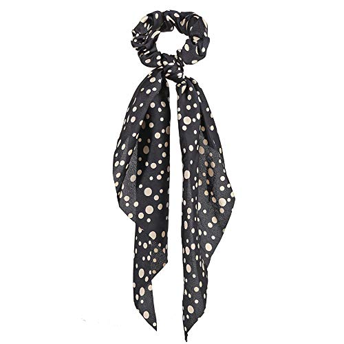 Rinasun Moda elástico lunares estampado floral niñas arco cuerda lazos mujeres accesorios para el cabello coleta bufanda coleta coleta coleta (8 puntos negro) Rinasun Moda elástico lunares estampado floral niñas arco cuerda lazos mujeres accesorios para el cabello coleta bufanda coleta coleta coleta (8 puntos negro)