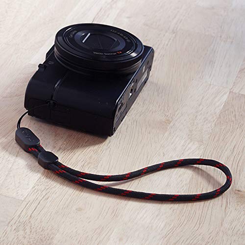 Ringke Acollador Correa para la Muñeca (2 Pack) Paracord Correa para Teléfono Celular, Cámara, Móvil, iPhone 11/Pro/MAX, XR, X/XS, 7/8/Plus, Xiaomi Redmi Note 8, 7, Mi 9T, etc - Black Ruby Ringke Acollador Correa para la Muñeca (2 Pack) Paracord Correa para Teléfono Celular, Cámara, Móvil, iPhone 11/Pro/MAX, XR, X/XS, 7/8/Plus, Xiaomi Redmi Note 8, 7, Mi 9T, etc - Black Ruby