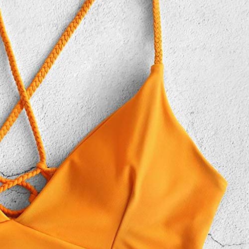 riou Bikini Conjuntos de Bikinis para Mujer Push Up Mujeres Traje de BañO Estampado Bohemio Dividido BañAdores con Relleno Tops y Braguitas Mujer 2019 brasileños vikinis