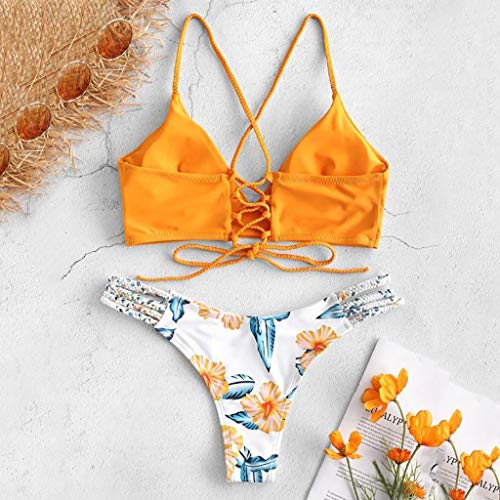 riou Bikini Conjuntos de Bikinis para Mujer Push Up Mujeres Traje de BaƱO Estampado Bohemio Dividido BaƱAdores con Relleno Tops y Braguitas Mujer 2019 brasileƱos vikinis riou Bikini Conjuntos de Bikinis para Mujer Push Up Mujeres Traje de BaƱO Estampado Bohemio Dividido BaƱAdores con Relleno Tops y Braguitas Mujer 2019 brasileƱos vikinis