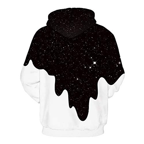 riou Hombre Unisex Sudaderas con Capucha Impreso Arte SuƩter Cuello Redondo de Mangas Largas con Varios Estilos Sudadera (Negro, S/M) riou Hombre Unisex Sudaderas con Capucha Impreso Arte SuƩter Cuello Redondo de Mangas Largas con Varios Estilos Sudadera (Negro, S/M)